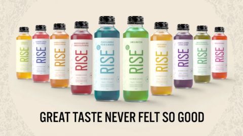 Still from Rise Kombucha